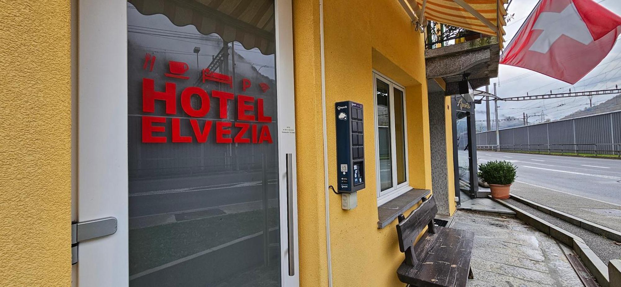 Hotel Elvezia - Self Check-In Lavorgo Εξωτερικό φωτογραφία