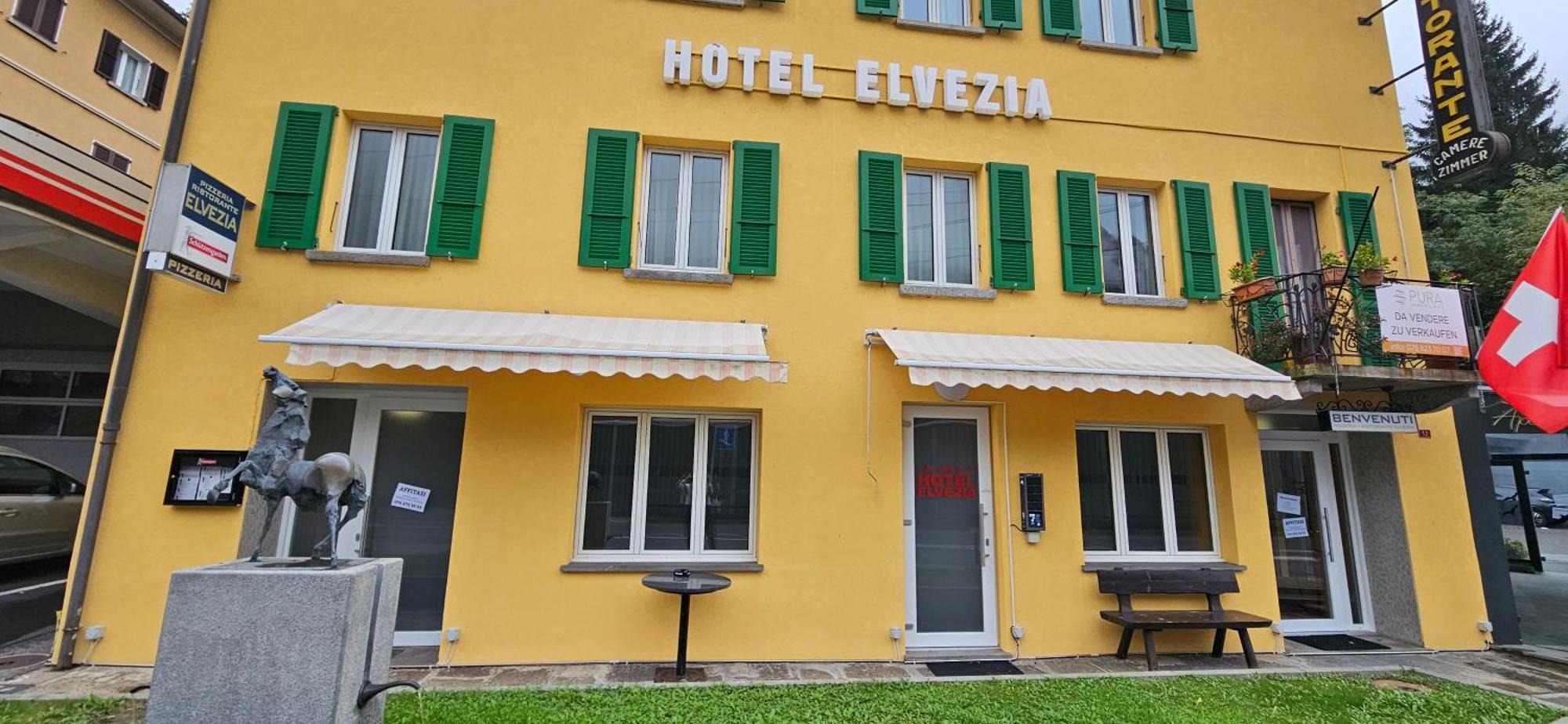 Hotel Elvezia - Self Check-In Lavorgo Εξωτερικό φωτογραφία